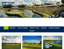 Tablet Screenshot of golftravelnetwork.de